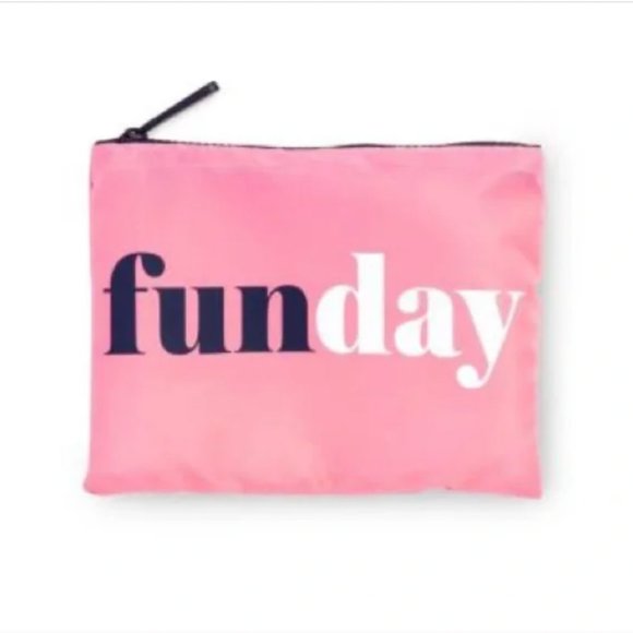 Kate Spade Fun Day pink Reusable Shopper Tote bag nwt - Picture 3 of 7